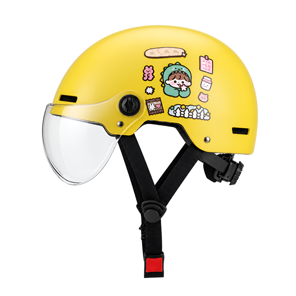 DZMAX QX-E001 helmet — Yellow