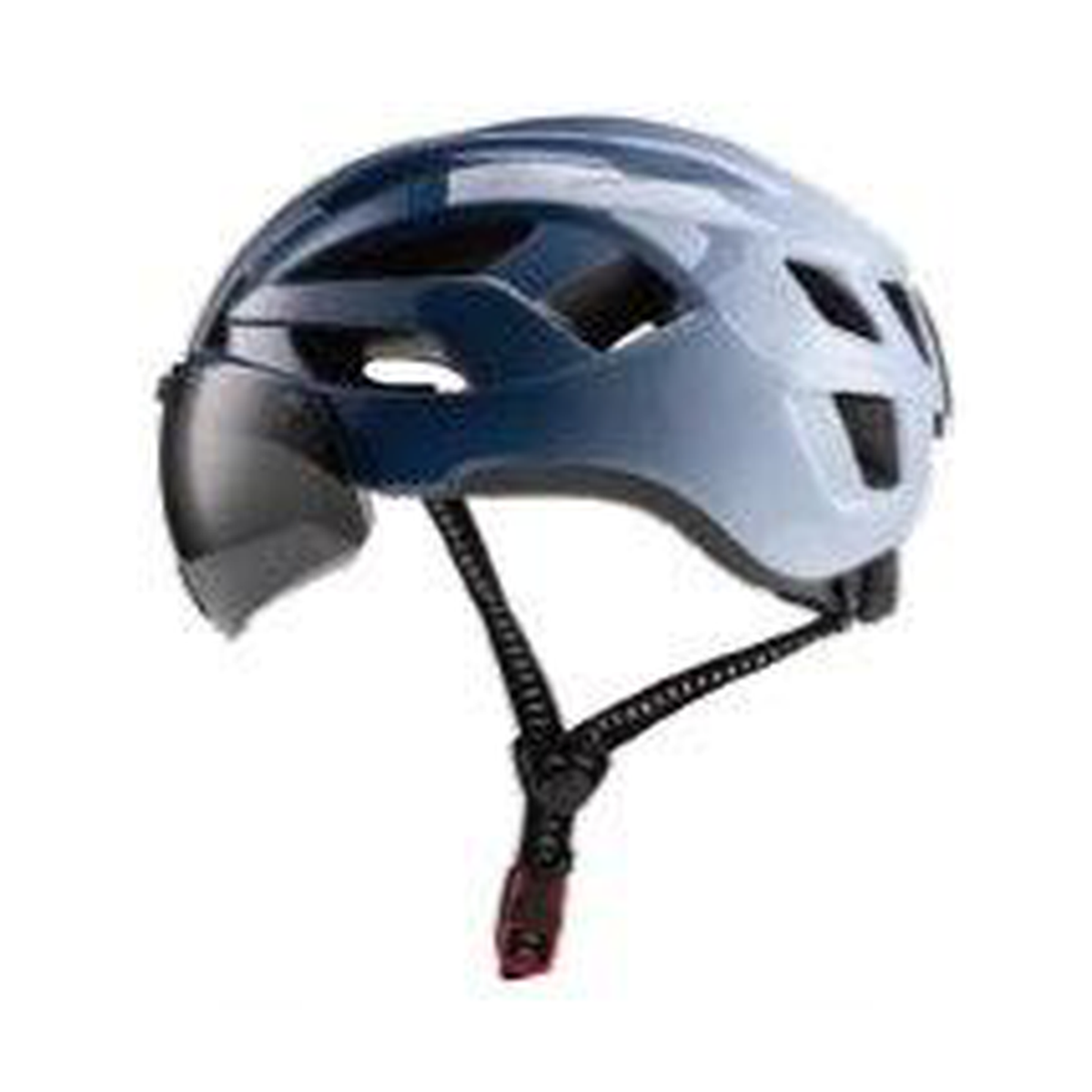 DZMAX QX-B023 Bicycle Helmet – Blue-To-Black Gradient