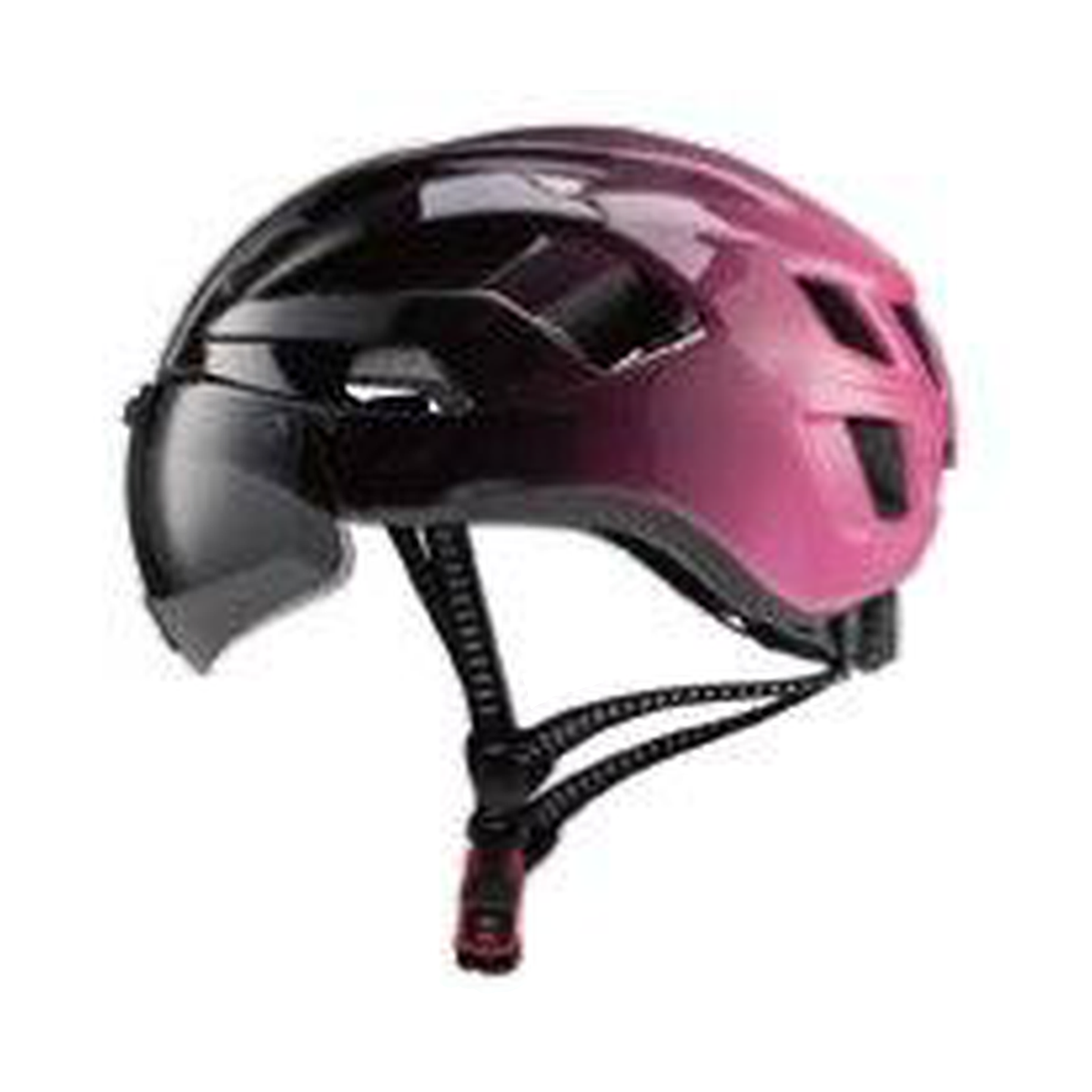 DZMAX QX-B023 Bicycle Helmet – Pink-To-Black Gradient