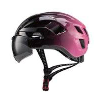 DZMAX QX-B023 Bicycle Helmet – Pink-To-Black Gradient