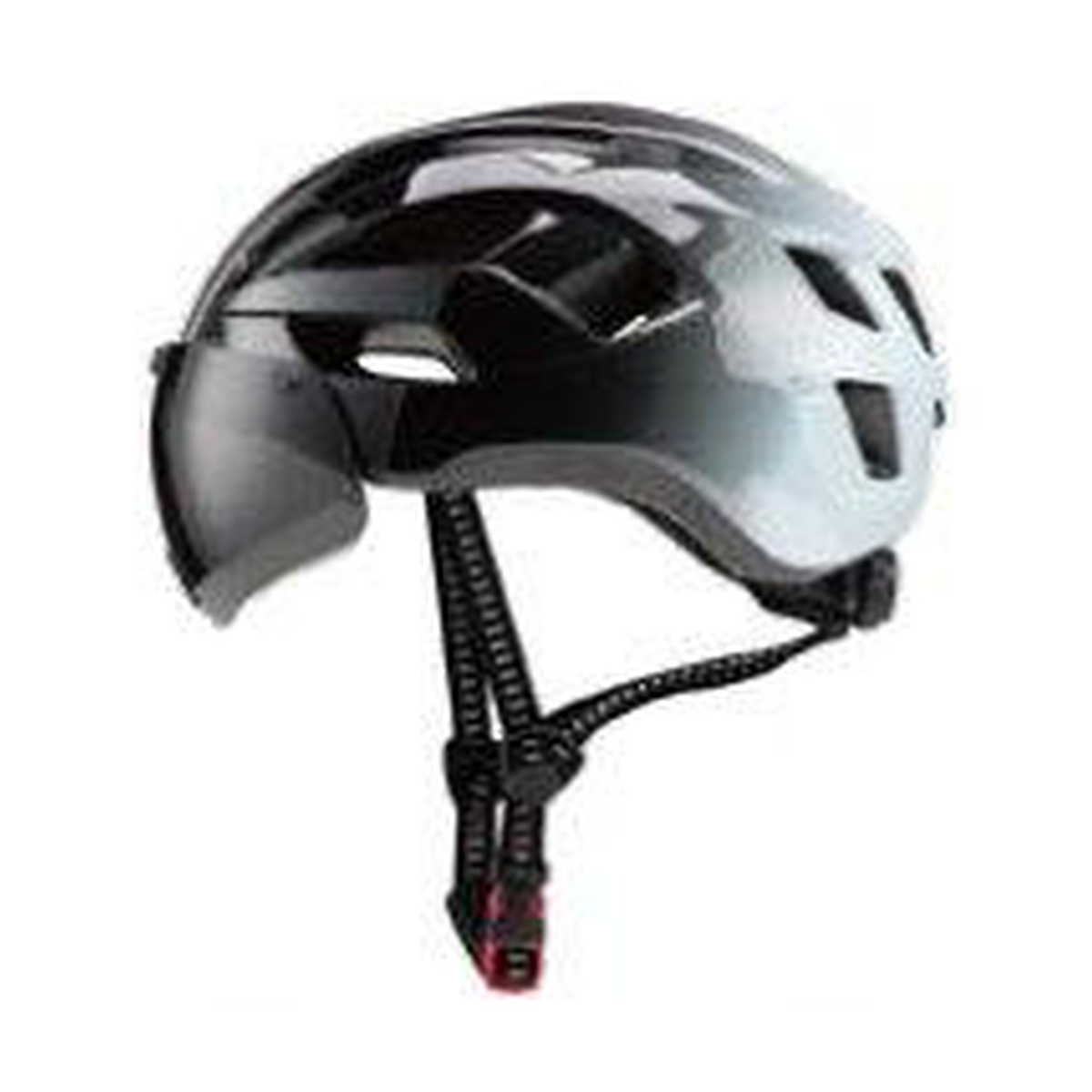 DZMAX QX-B023 Bicycle Helmet – Silver-To-Black Gradient