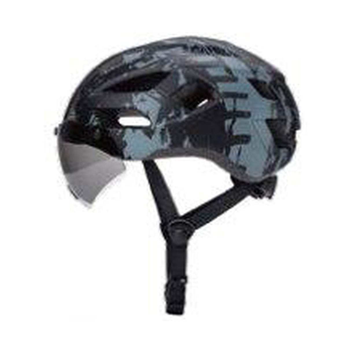 DZMAX QX-B023 Bicycle Helmet – Blue-Gray Camouflage