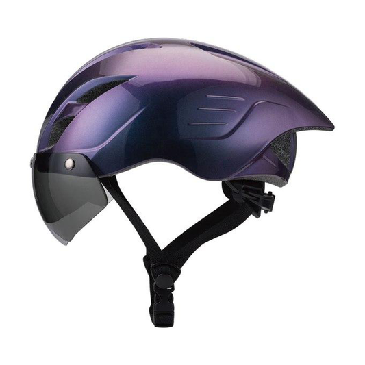DZMAX QX-B011 Bicycle Helmet – Iridescent Purple-Blue