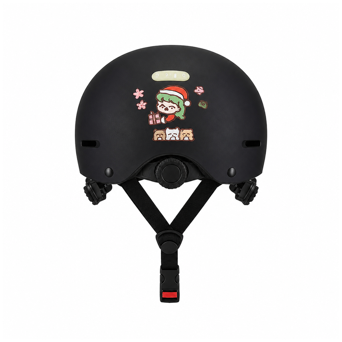DZMAX QX-E001 E-Bike Helmet – Back View