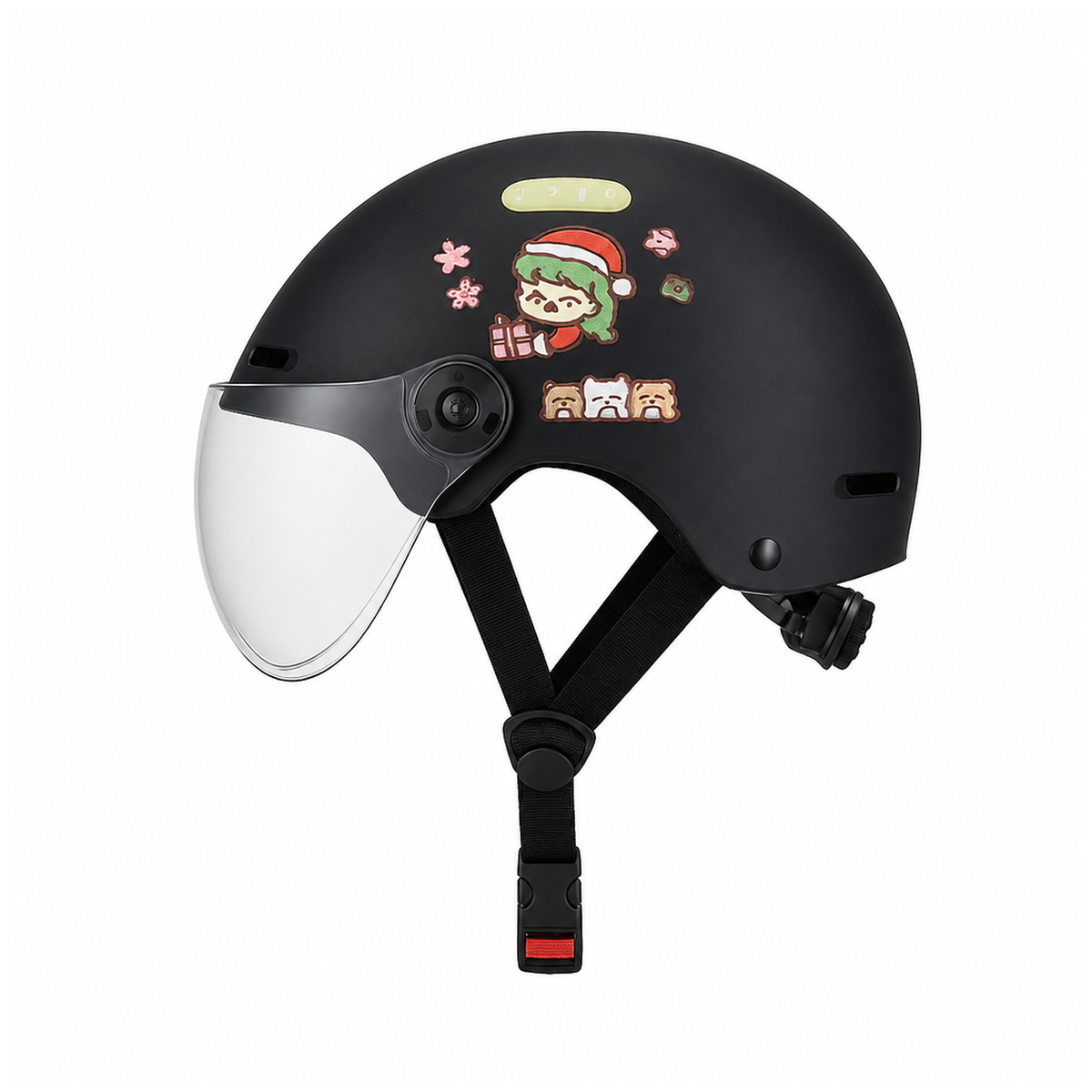 DZMAX QX-E001 E-Bike Helmet – Side View
