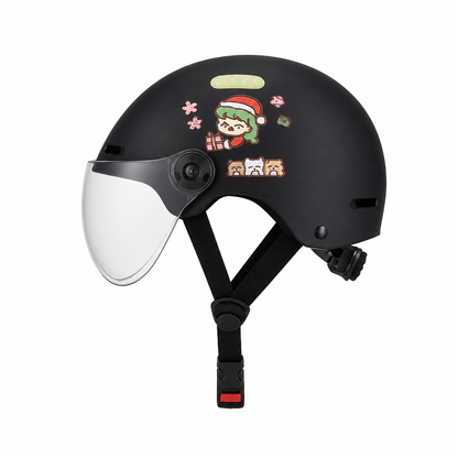 DZMAX QX-E001 E-Bike Helmet – Side View