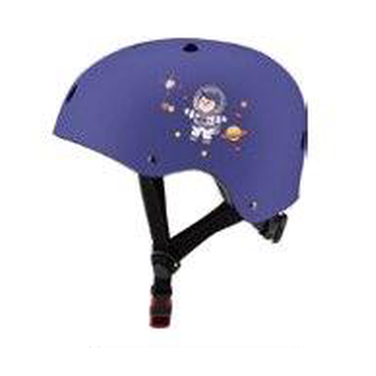 DZMAX QX-B001 Bicycle Helmet – Purple with Cartoon Print