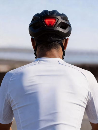 DZMAX Smart Bike Helmet with Bluetooth 5.3, Reduces Wind Noise by Up to 15 dB for Clearer Calls, Voice Navigatio & Music, Lightweight Cycling Helmet for Urban & E-Bike Use (Black)