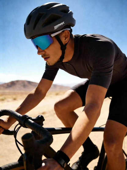 DZMAX Smart Bike Helmet with Bluetooth 5.3, Reduces Wind Noise by Up to 15 dB for Clearer Calls, Voice Navigatio & Music, Lightweight Cycling Helmet for Urban & E-Bike Use (Black)