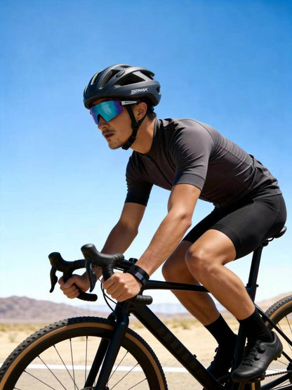 DZMAX Smart Bike Helmet with Bluetooth 5.3, Reduces Wind Noise by Up to 15 dB for Clearer Calls, Voice Navigatio & Music, Lightweight Cycling Helmet for Urban & E-Bike Use (Black)