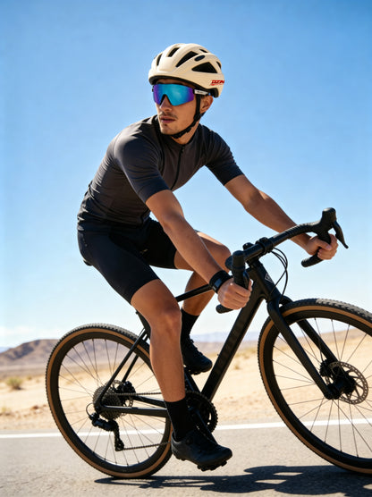 DZMAX Smart Bike Helmet with Bluetooth 5.3, Reduces Wind Noise by Up to 15 dB for Clearer Calls, Voice Navigatio & Music, Lightweight Cycling Helmet for Urban & E-Bike Use (Off White）)