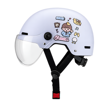 DZMAX QX-E001 helmet — Lavender